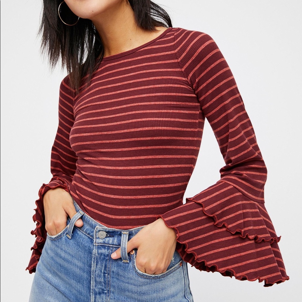 Bell Sleeve Free People top